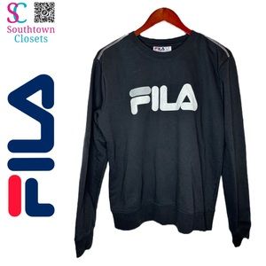 Vintage FILA Sweater. This Classic Is A Must. Large. 80% cotton, 20% polyester.